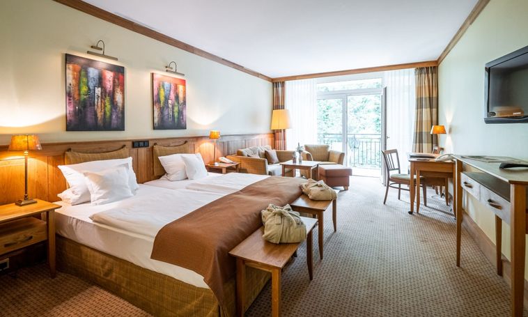 Kronenzimmer Lastminute Fasten nach Dr. Buchinger Waldhotel Tannenhäuschen